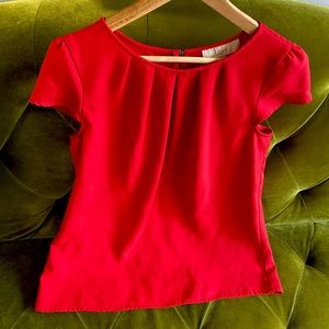Red Loft Blouse